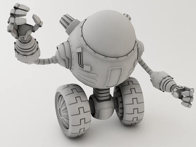 Robot LP1230 3D model_0