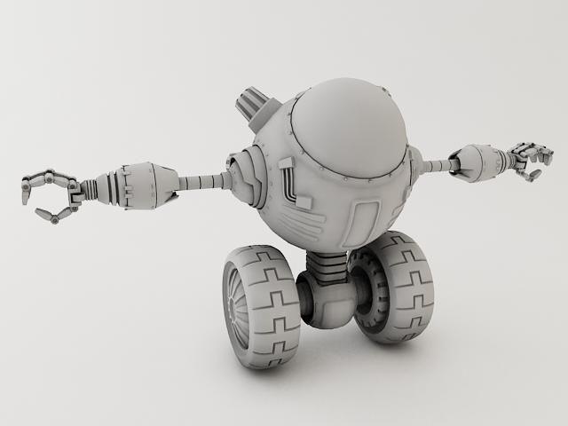 Robot LP1230 3D model_1