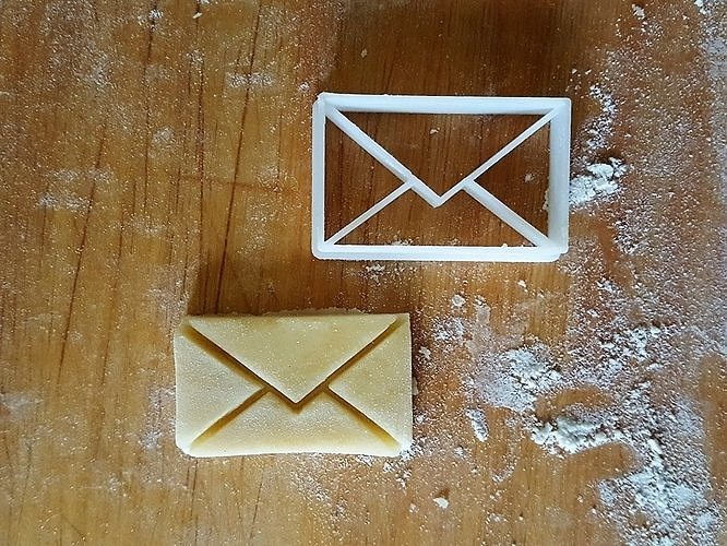 Letter cookie cutter 3D print model