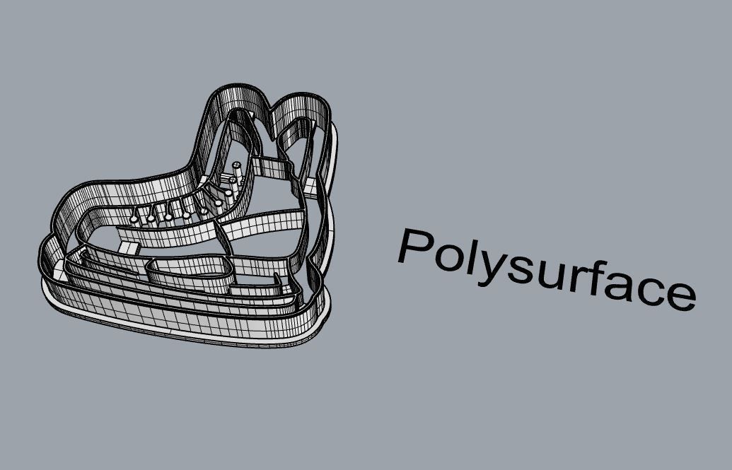 Skate cookie cutter 3D print model_3