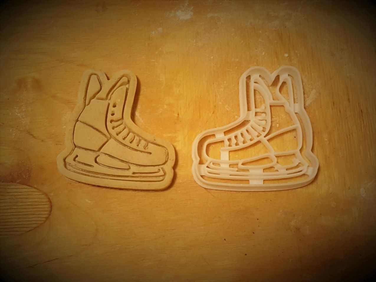 Skate cookie cutter 3D print model_4