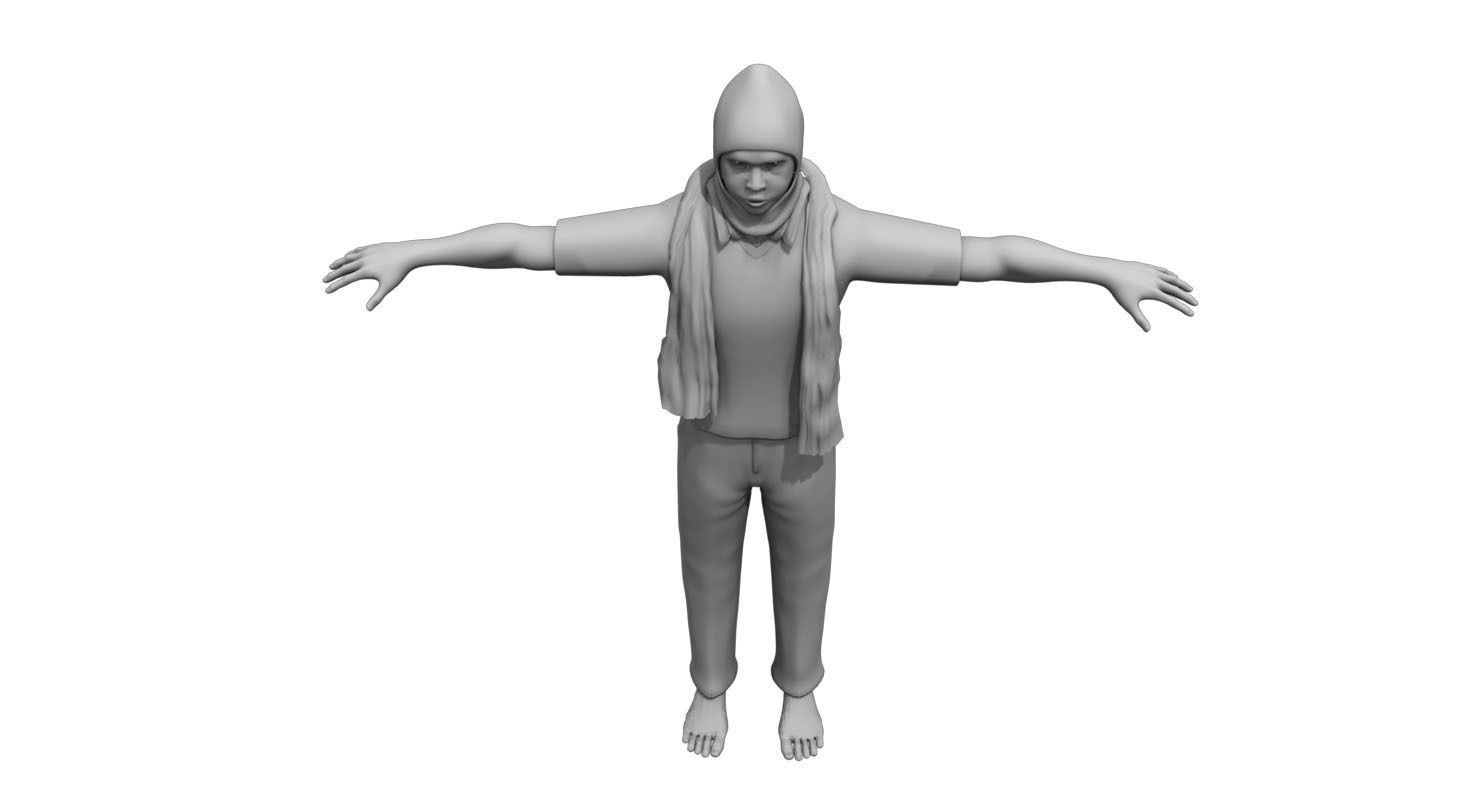 man final 3d model 3D model_2