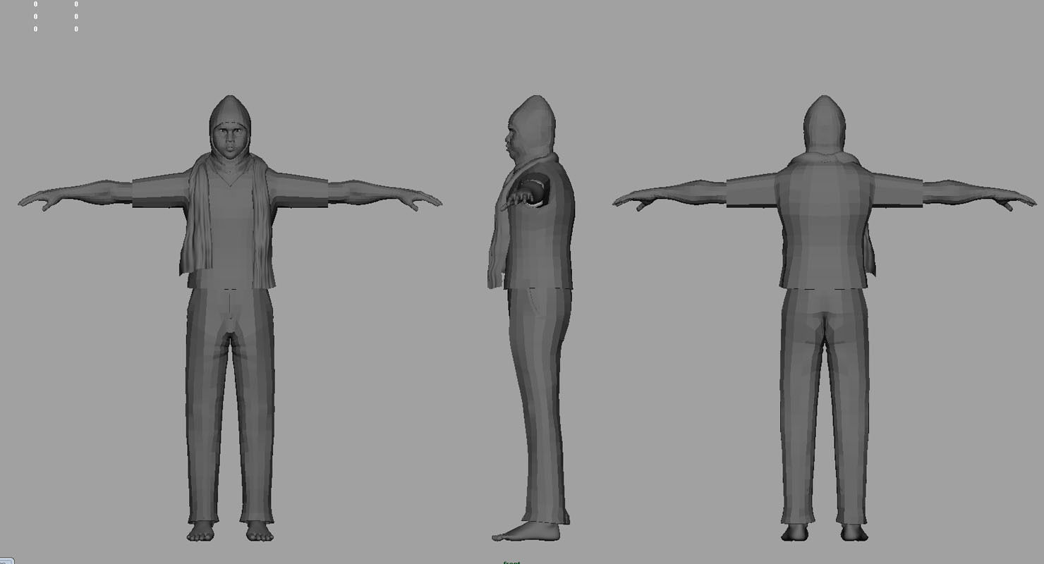 man final 3d model 3D model_3