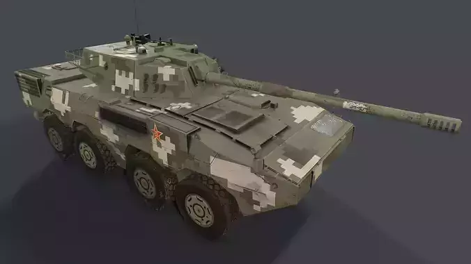 ZTL 11  old Low-poly 3D model