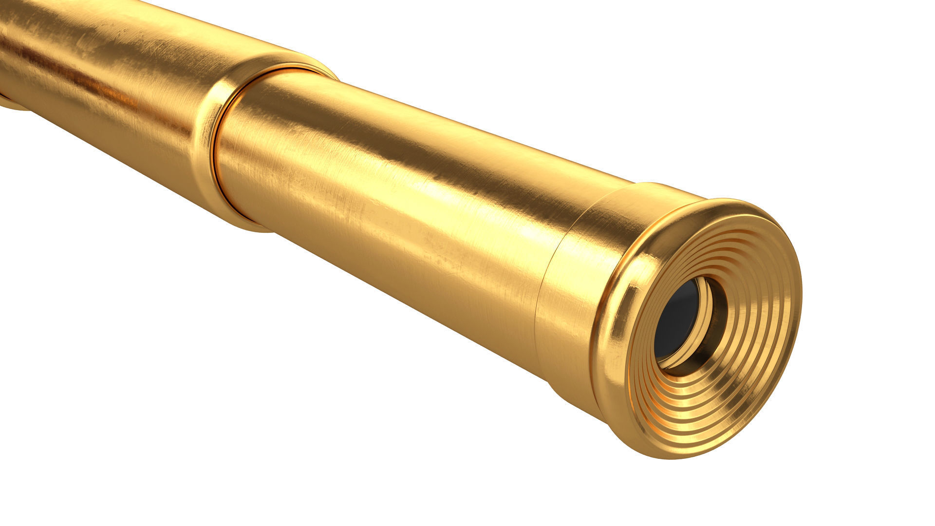 Spyglass telescope 3D model_10
