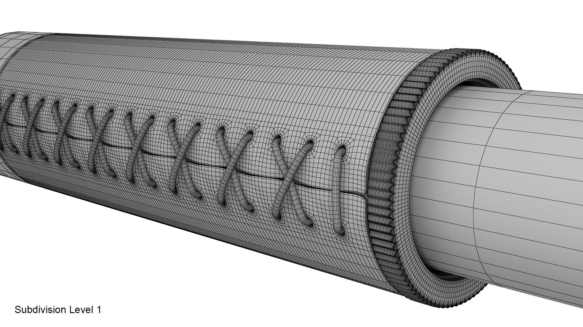 Spyglass telescope 3D model_30