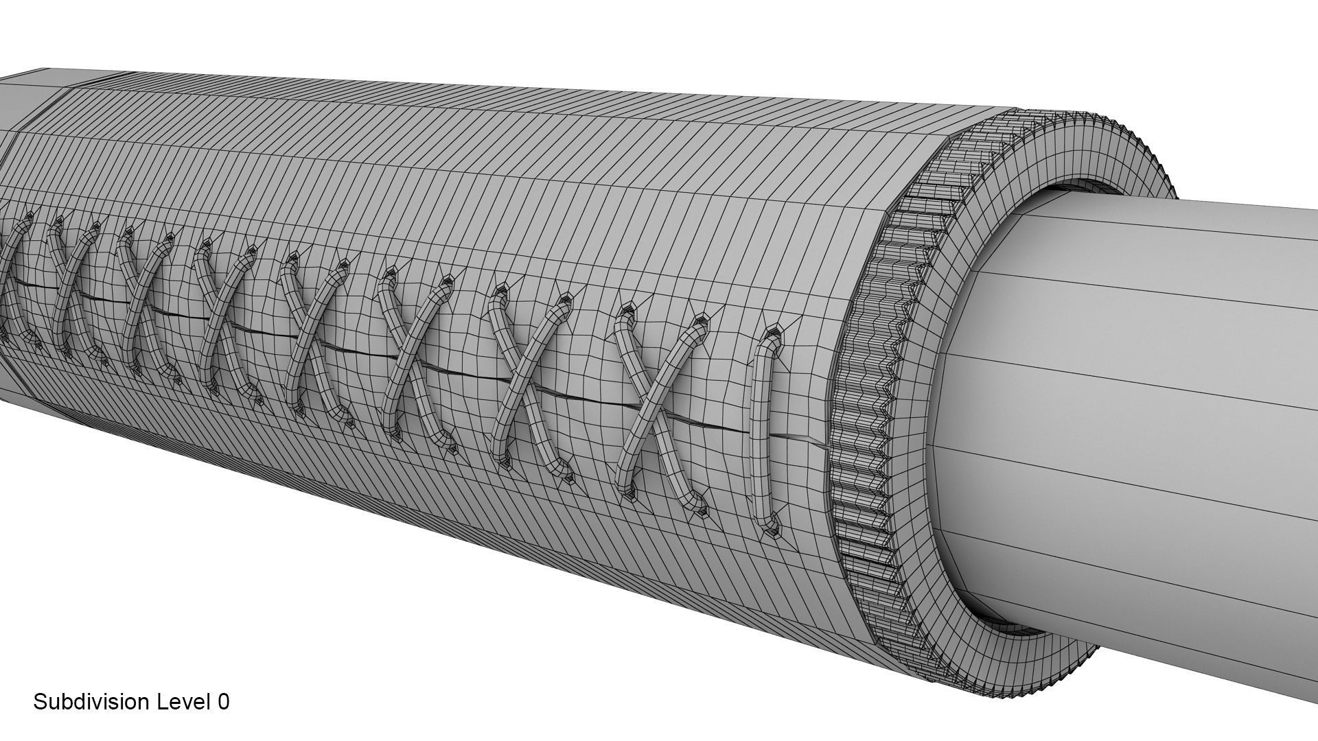 Spyglass telescope 3D model_19