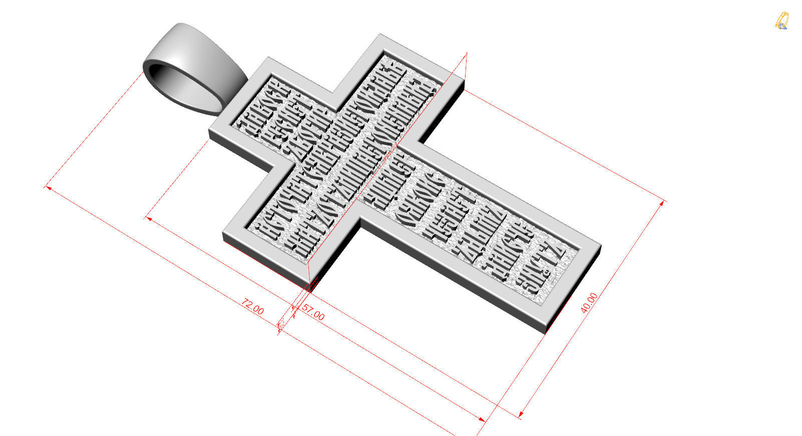 two-way cross without Jesus 3D print model_15