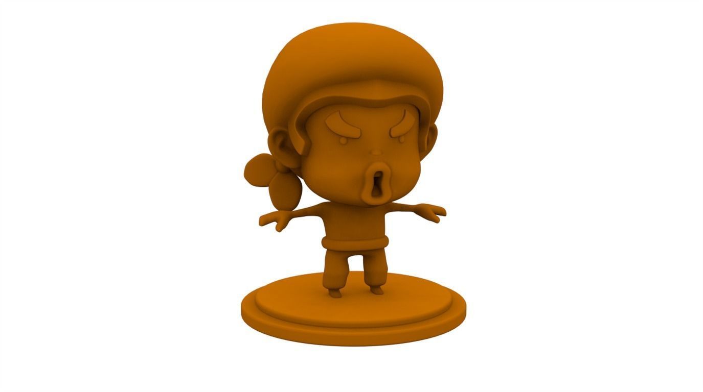 3D CHARACTER - CHIBY TUKANG DAGING 3D print model_10