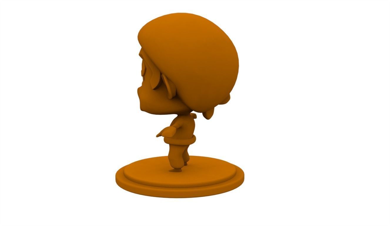 3D CHARACTER - CHIBY TUKANG DAGING 3D print model_2