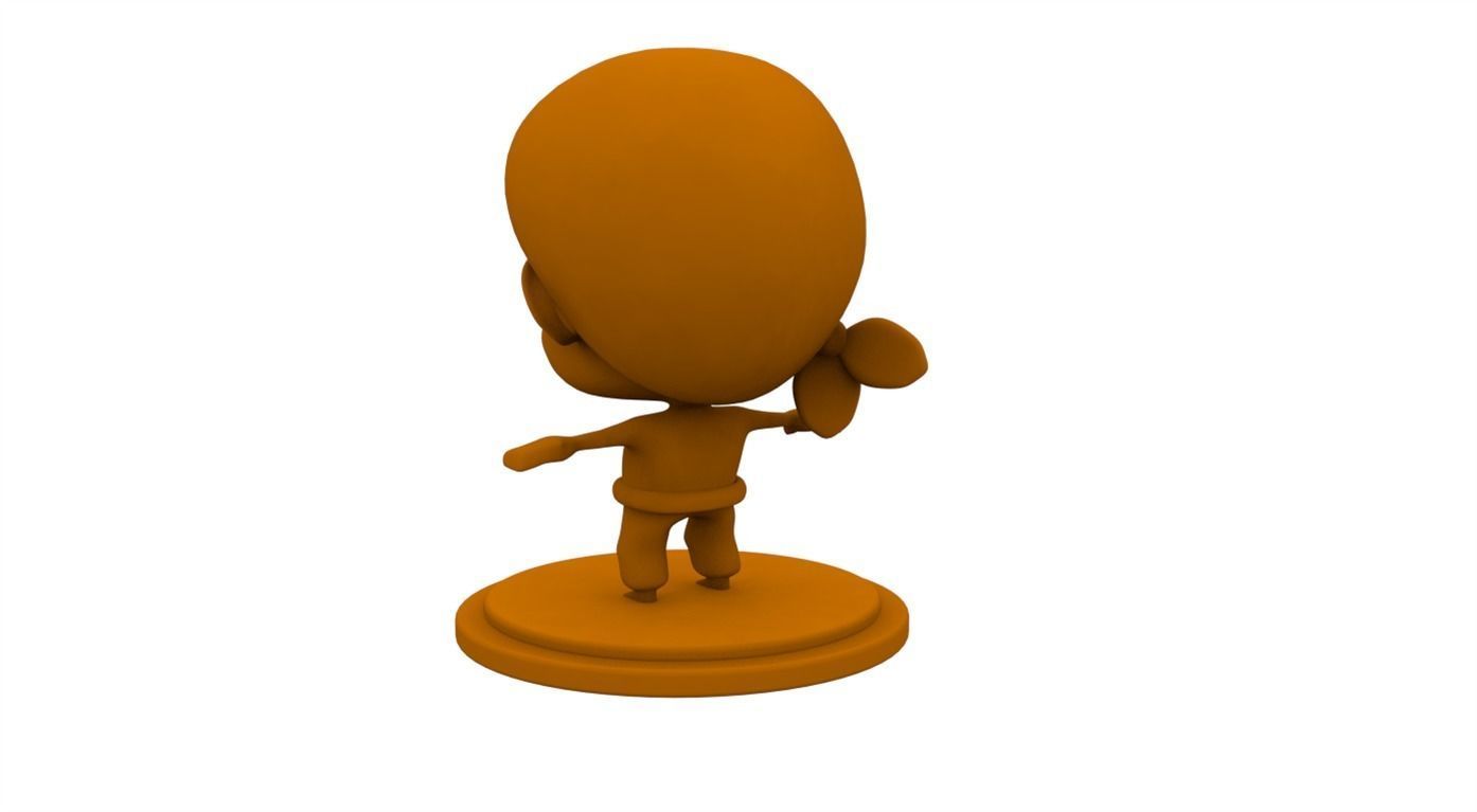 3D CHARACTER - CHIBY TUKANG DAGING 3D print model_3
