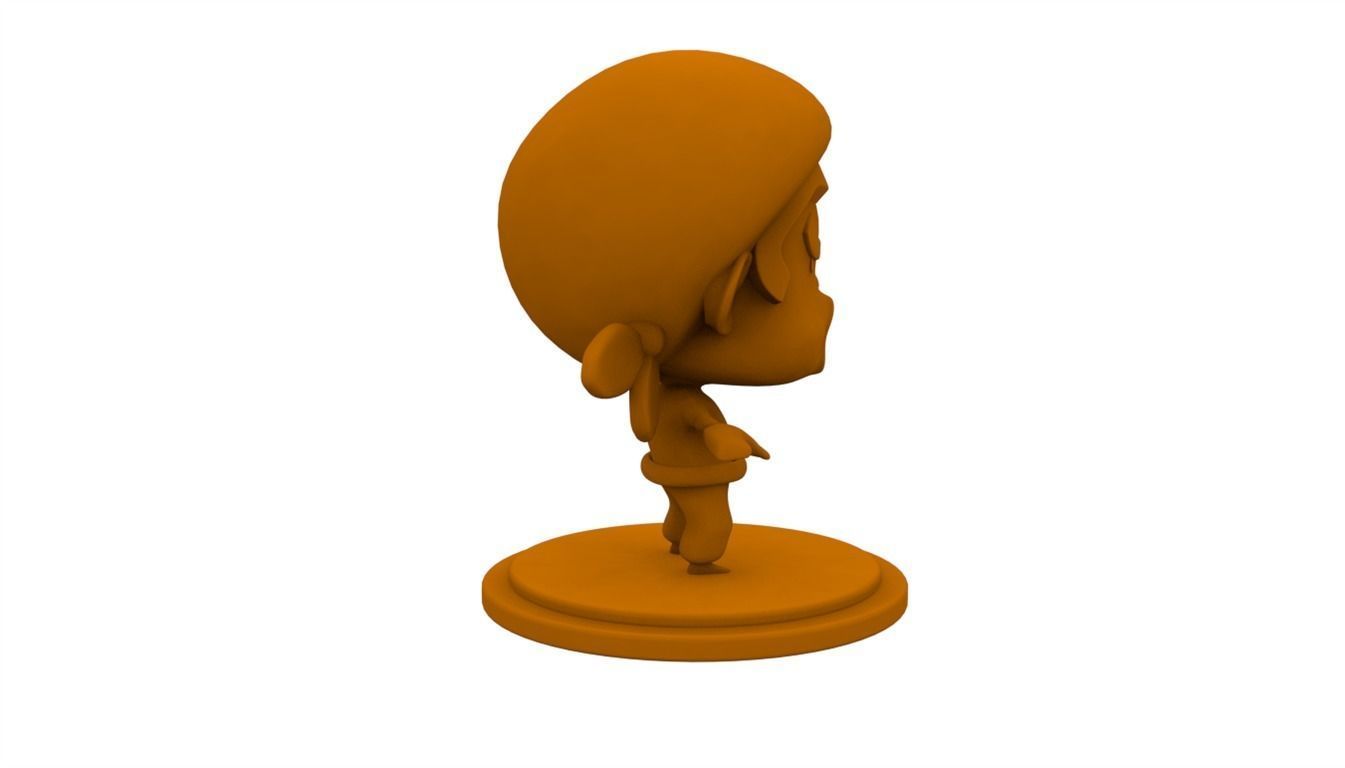 3D CHARACTER - CHIBY TUKANG DAGING 3D print model_6