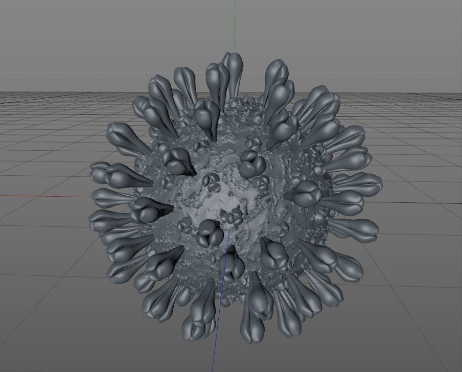 Coronavirus Disease 19 3D model_3