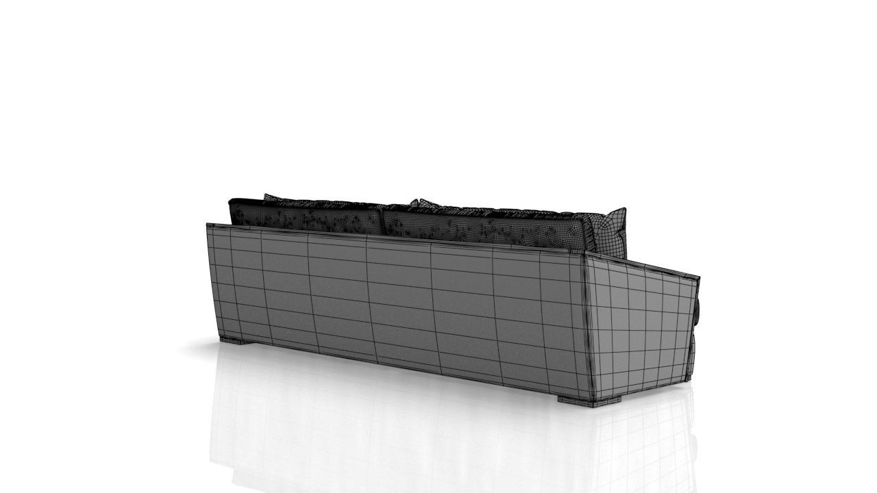 Luxury Sofa 3D model_13