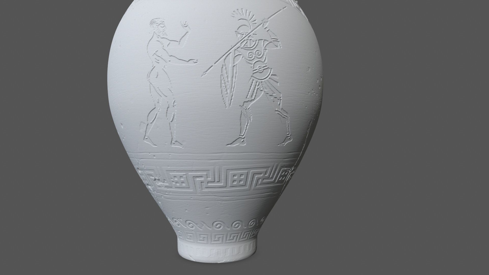 vase 1 greek 3D print model_1