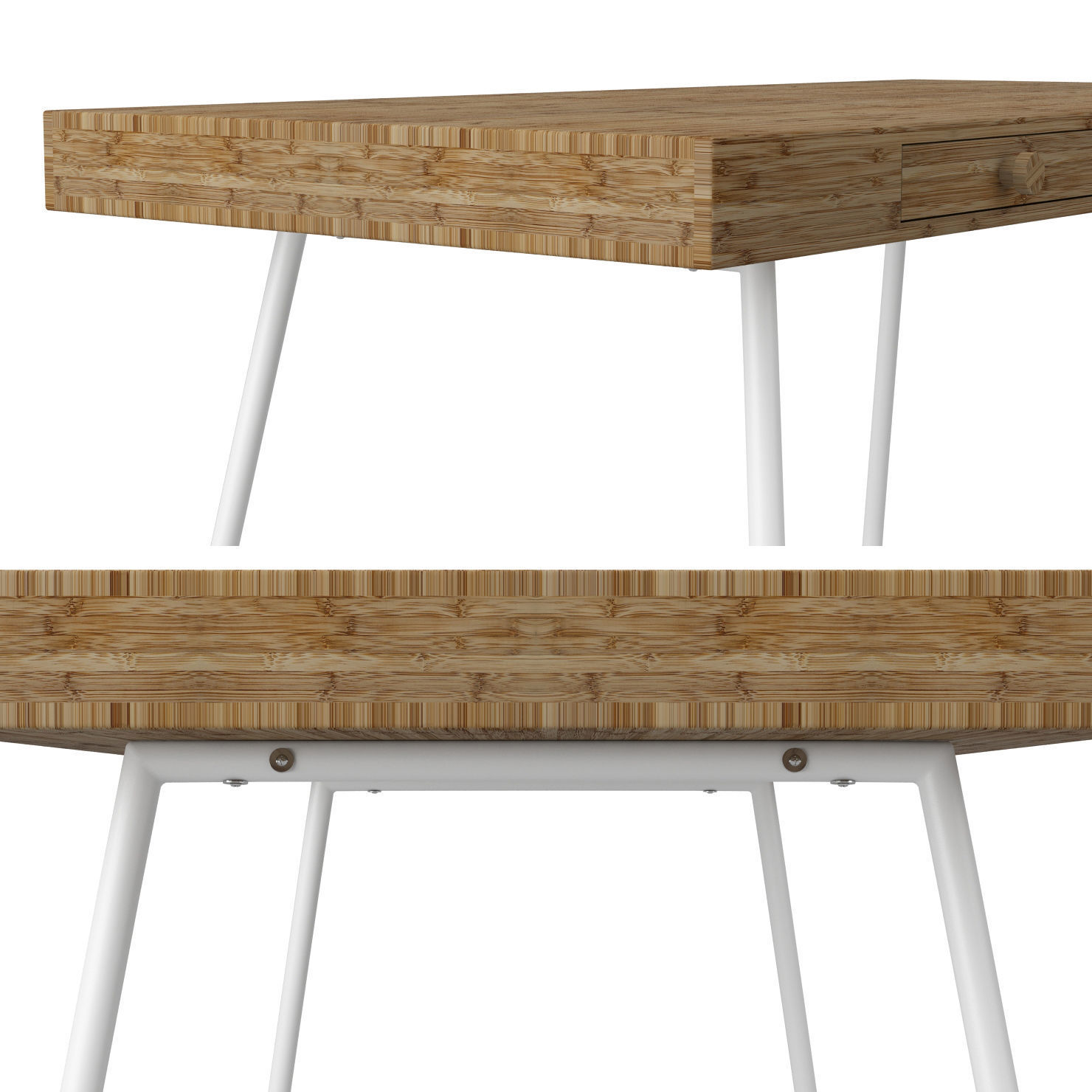 Lillasen Desk 3D model_3