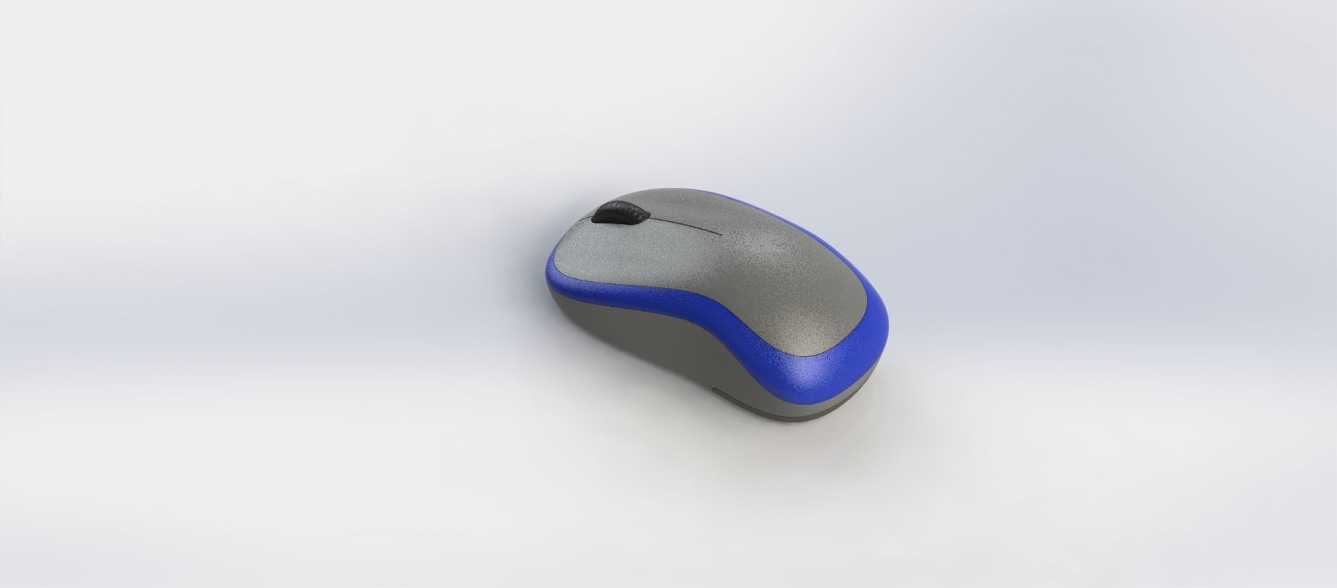 Computer mouse 3D print model_1