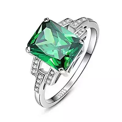 Princess Emerald Ring 