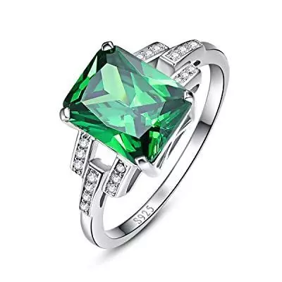 Princess Emerald Ring 3D print model