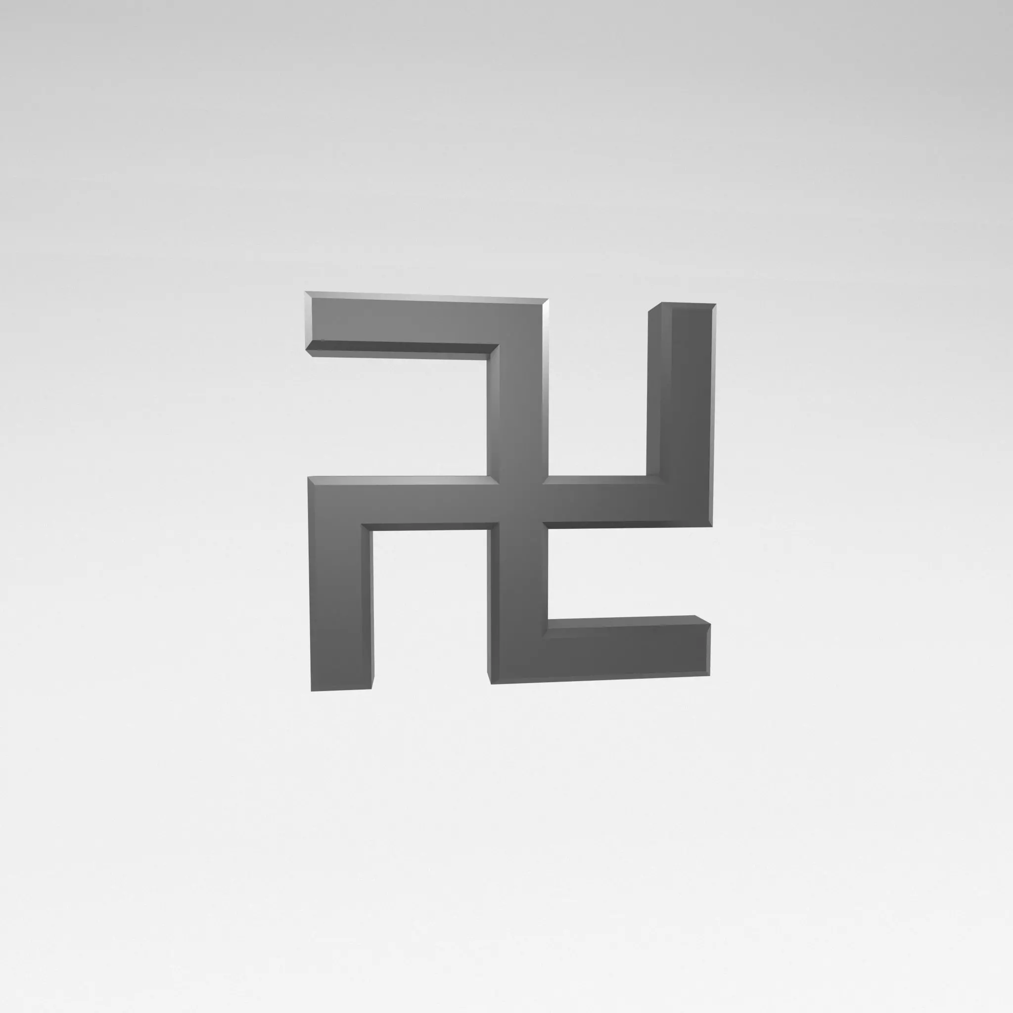 Buddhism Symbol v1 006 Low-poly 3D model_0