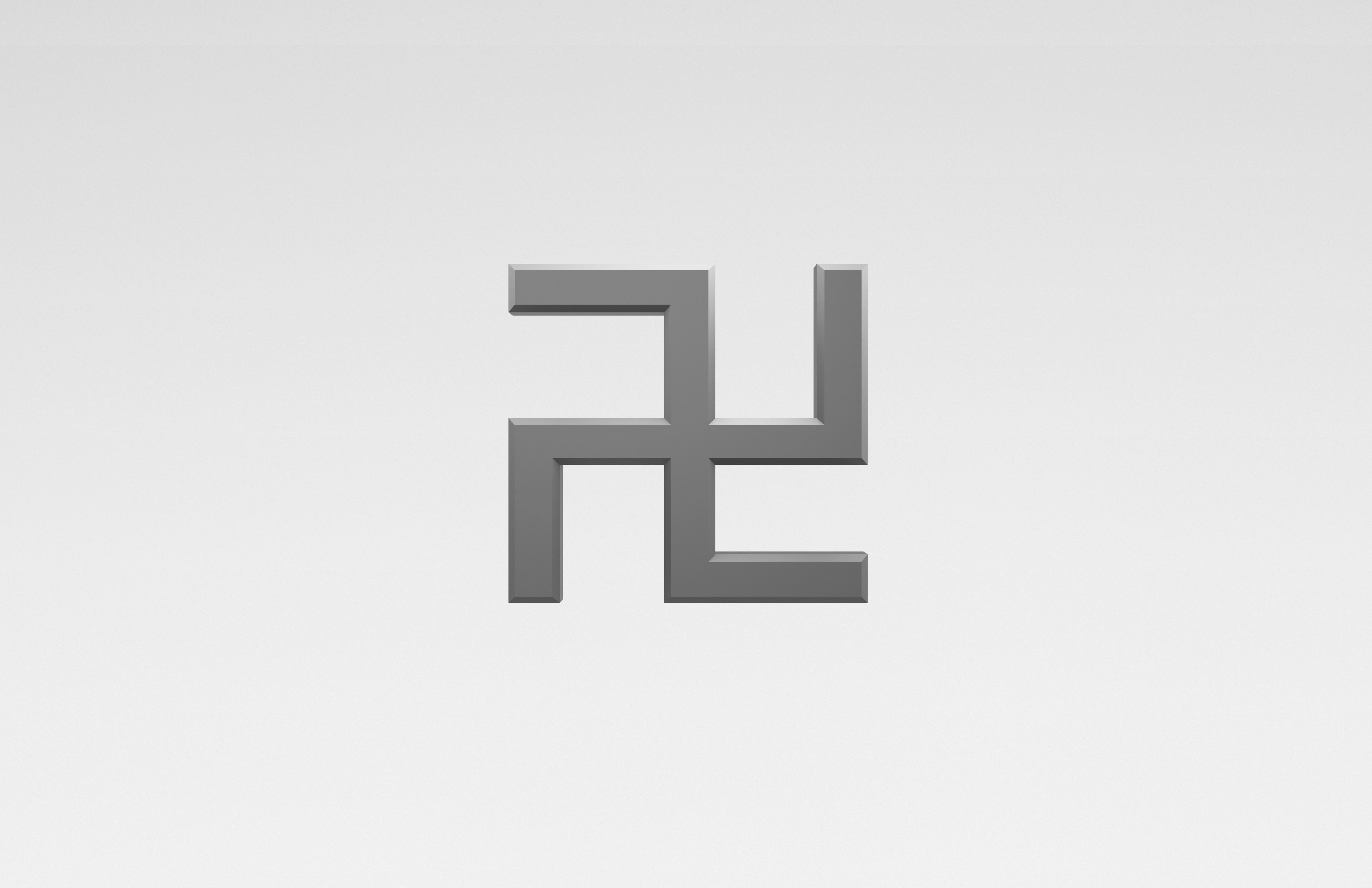 Buddhism Symbol v1 006 Low-poly 3D model_2