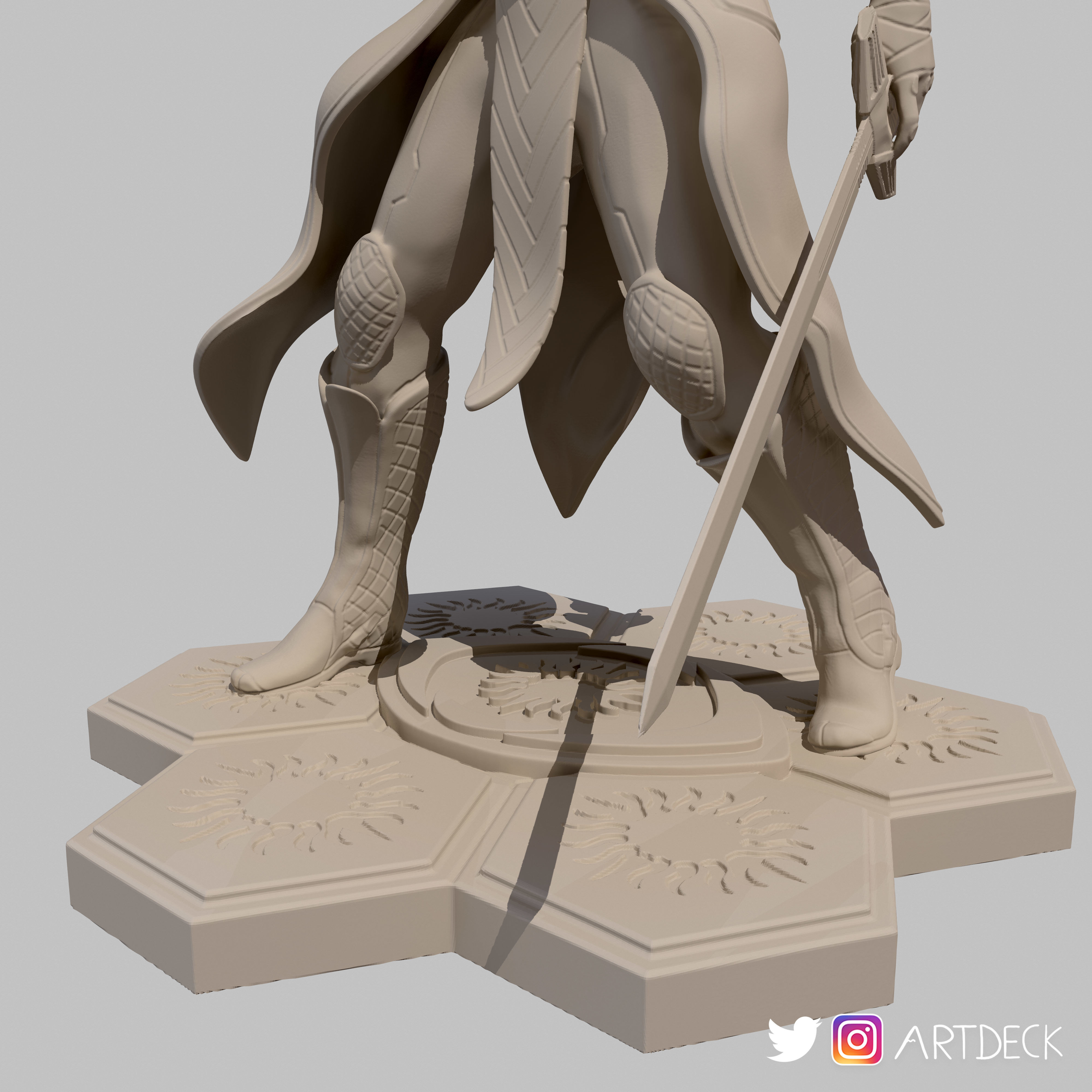 Trials of Osiris Warlock Figurine Free 3D print model_5