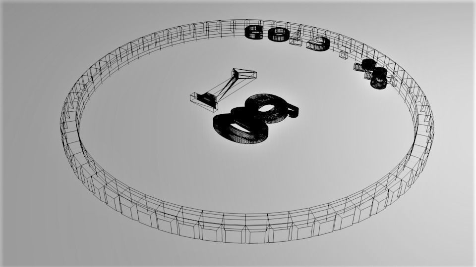 Goldcoin 1gram 3D model_5