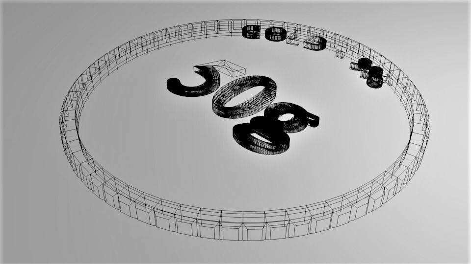 Goldcoin 50gram 3D model_5