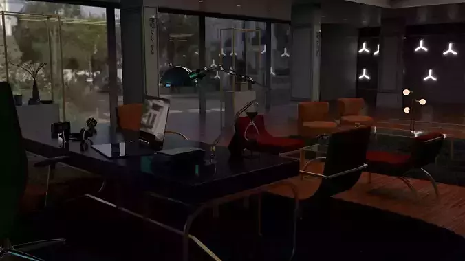 Royal Classic Office Modeling