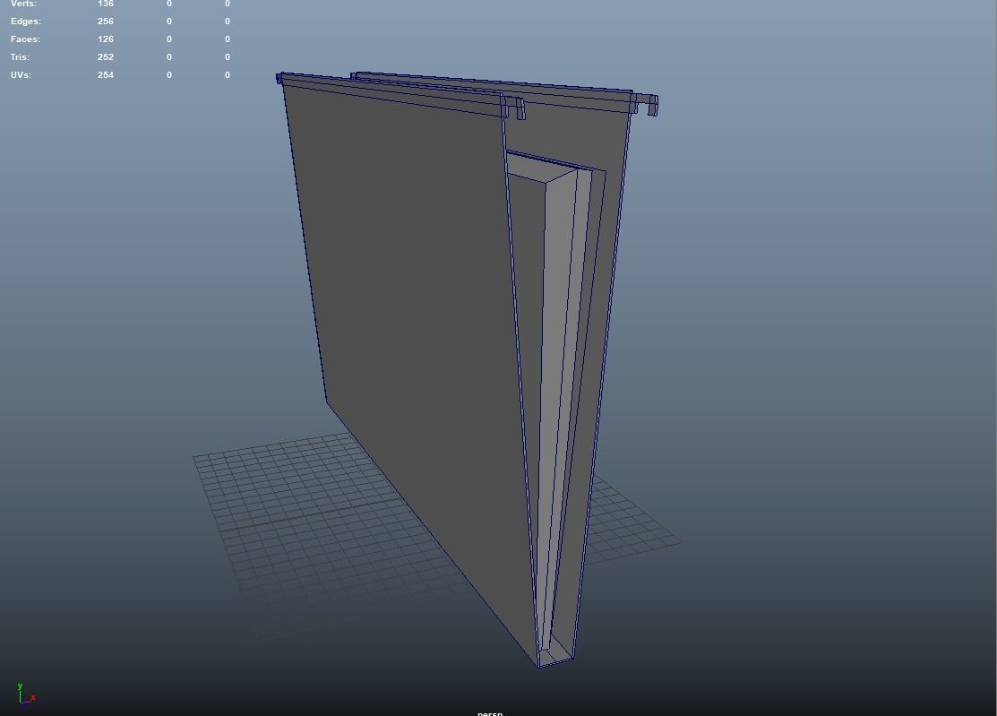 File folder Free low-poly 3D model_4