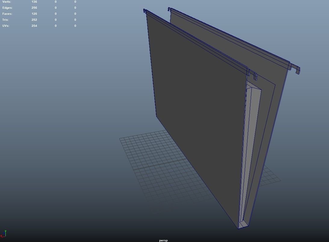 File folder Free low-poly 3D model_5