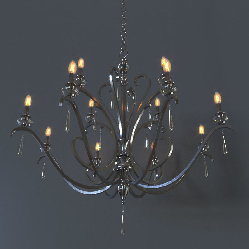 Celine Lamp 3D model_2