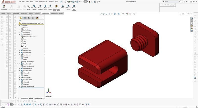 Baseball Hat to Face Shield Clip Free 3D print model_9