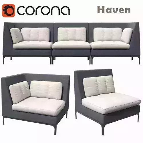 Haven outdoor sectional sofa