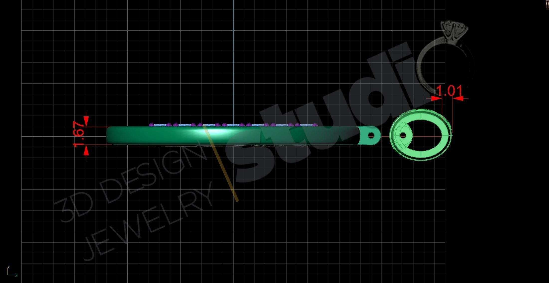 Pendant IC-XC-NI-KA christian saints 3d model 3D print model_4