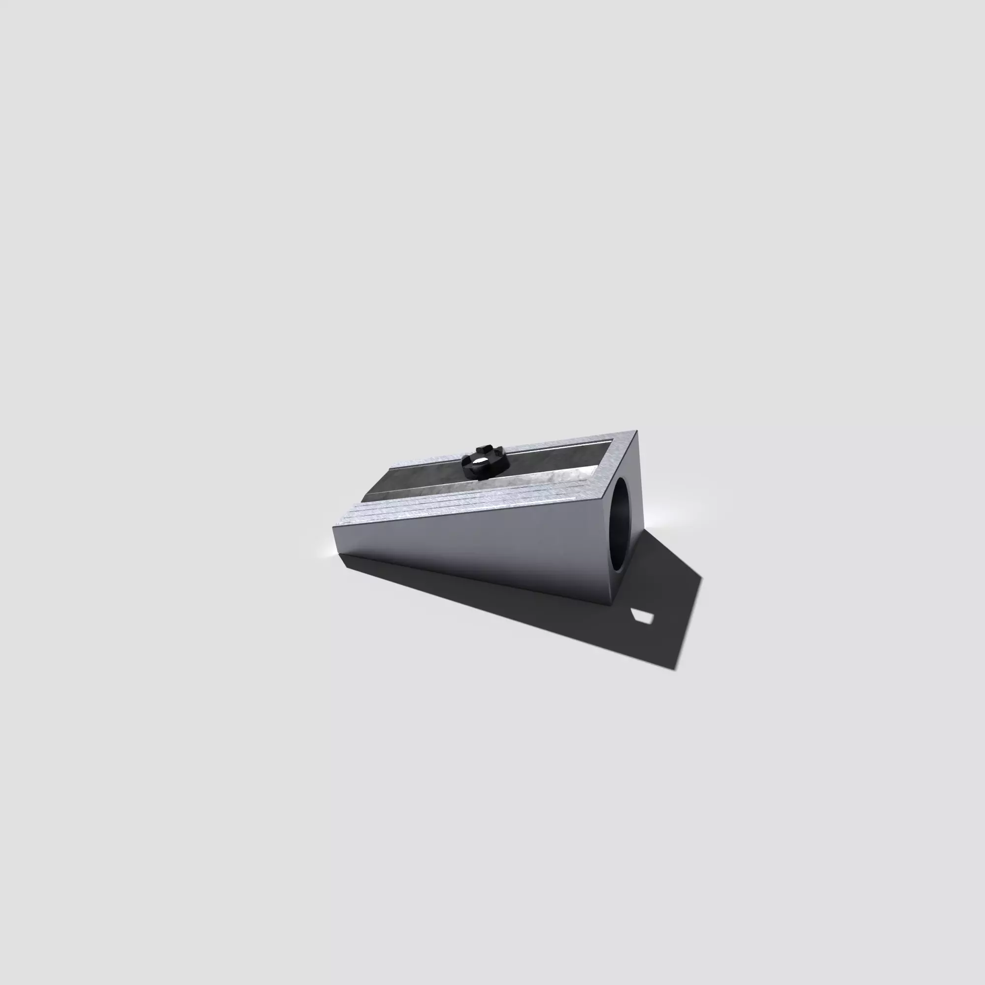 Pencil Sharpener Low-poly 3D model_0