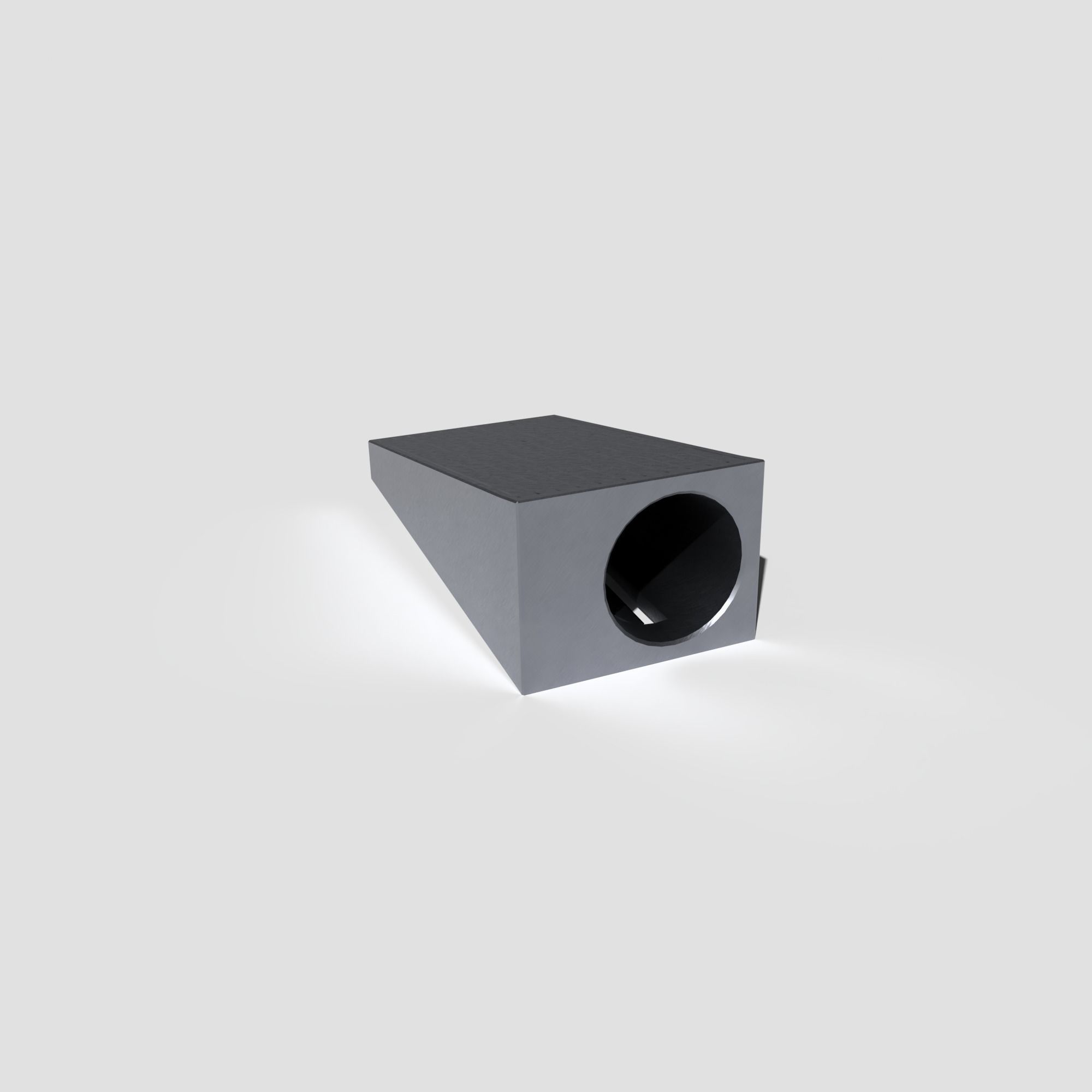 Pencil Sharpener Low-poly 3D model_10