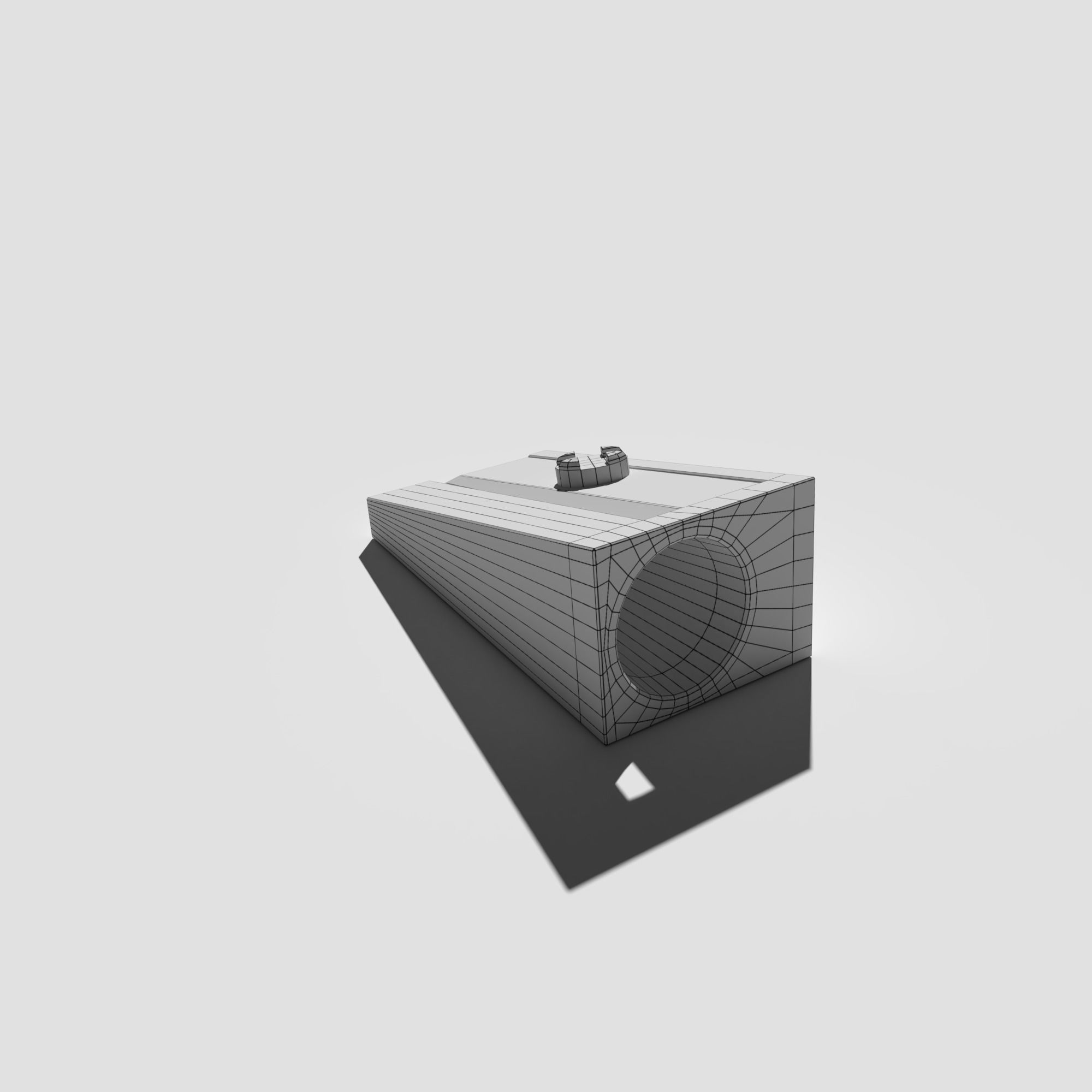 Pencil Sharpener Low-poly 3D model_21