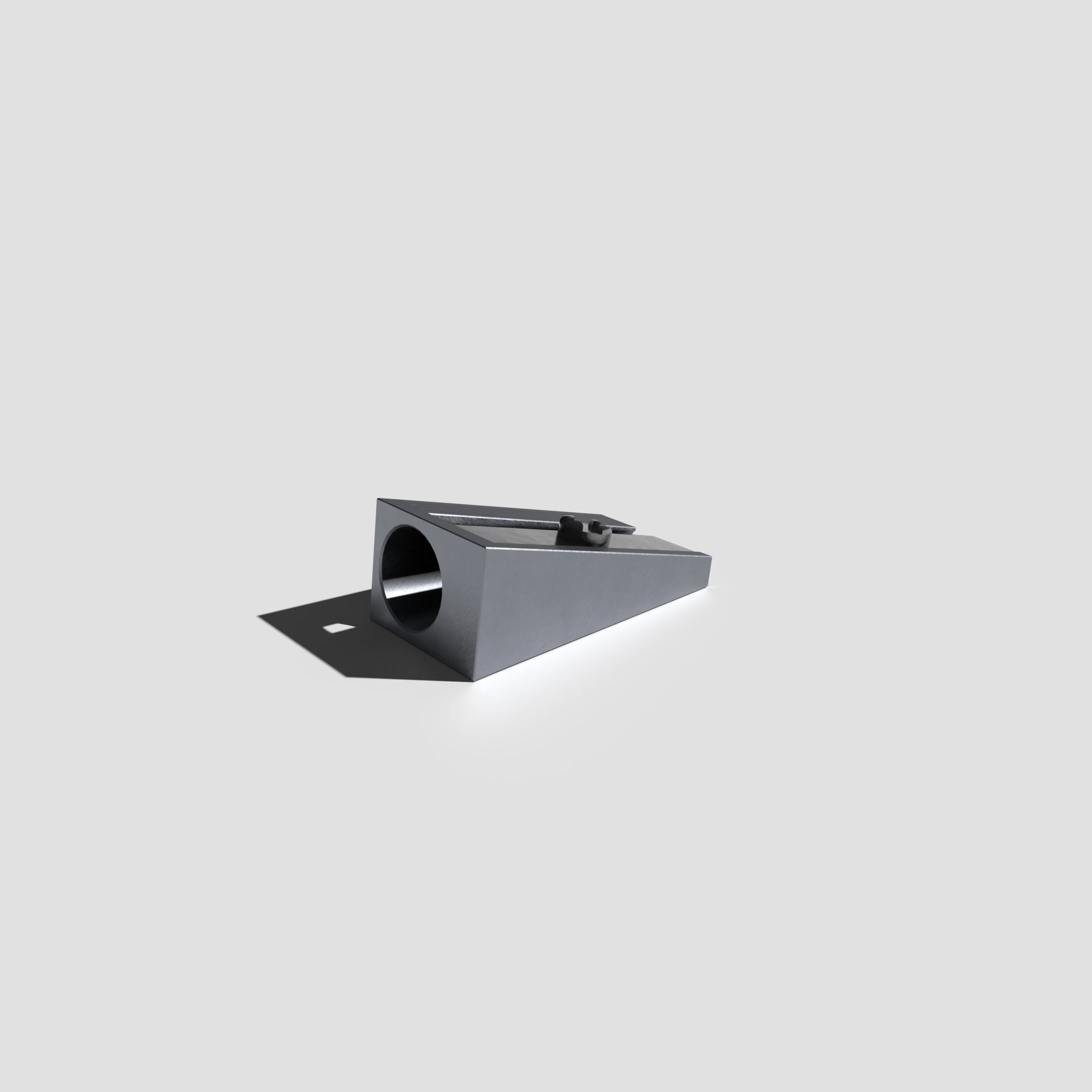 Pencil Sharpener Low-poly 3D model_3