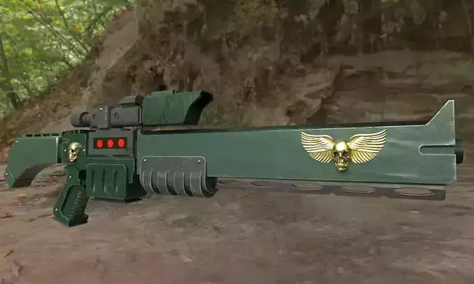 Vindicare assassin exitus rifle Warhammer 40k