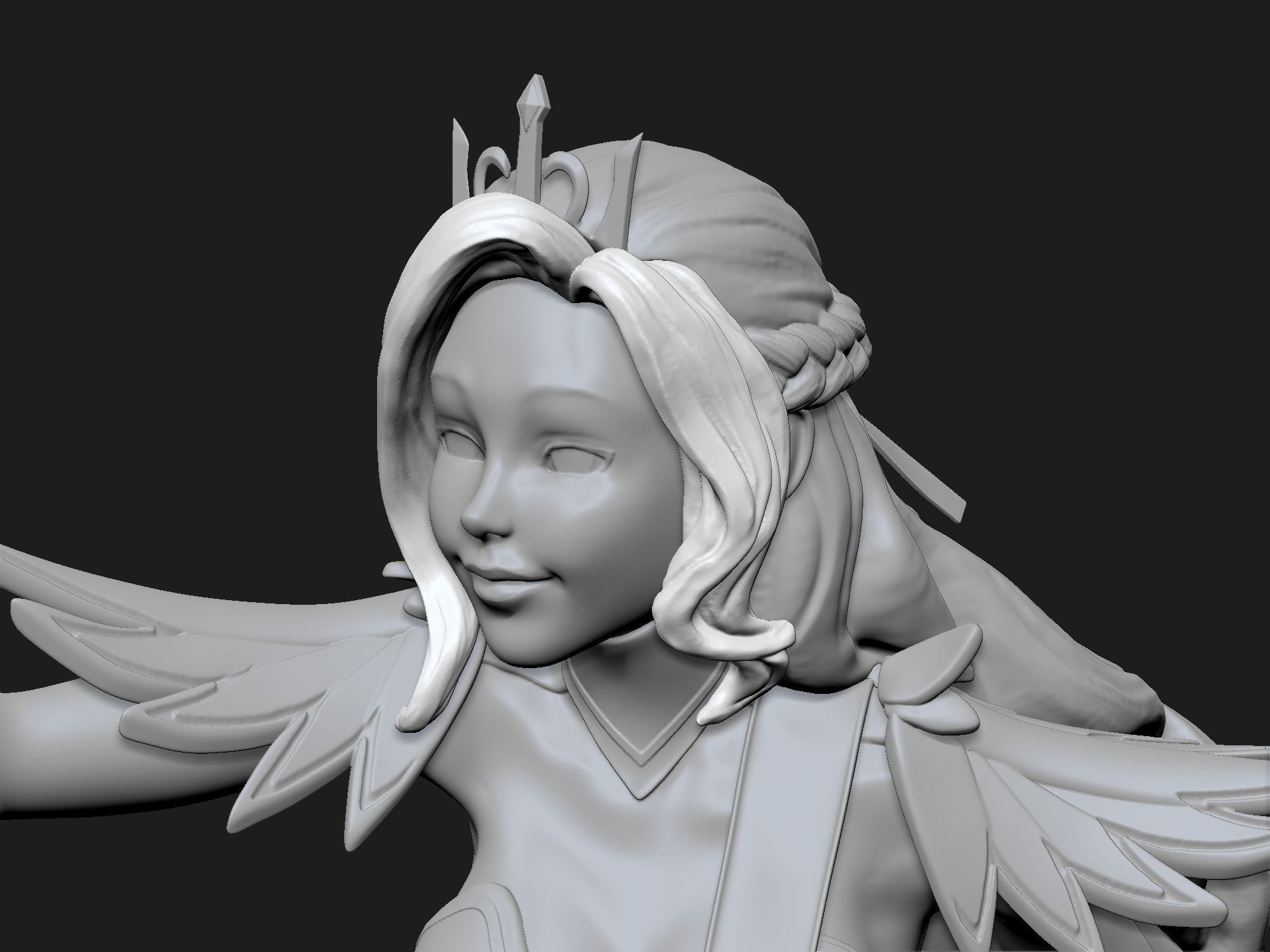 Belinda from AFK Arena 3D model_11