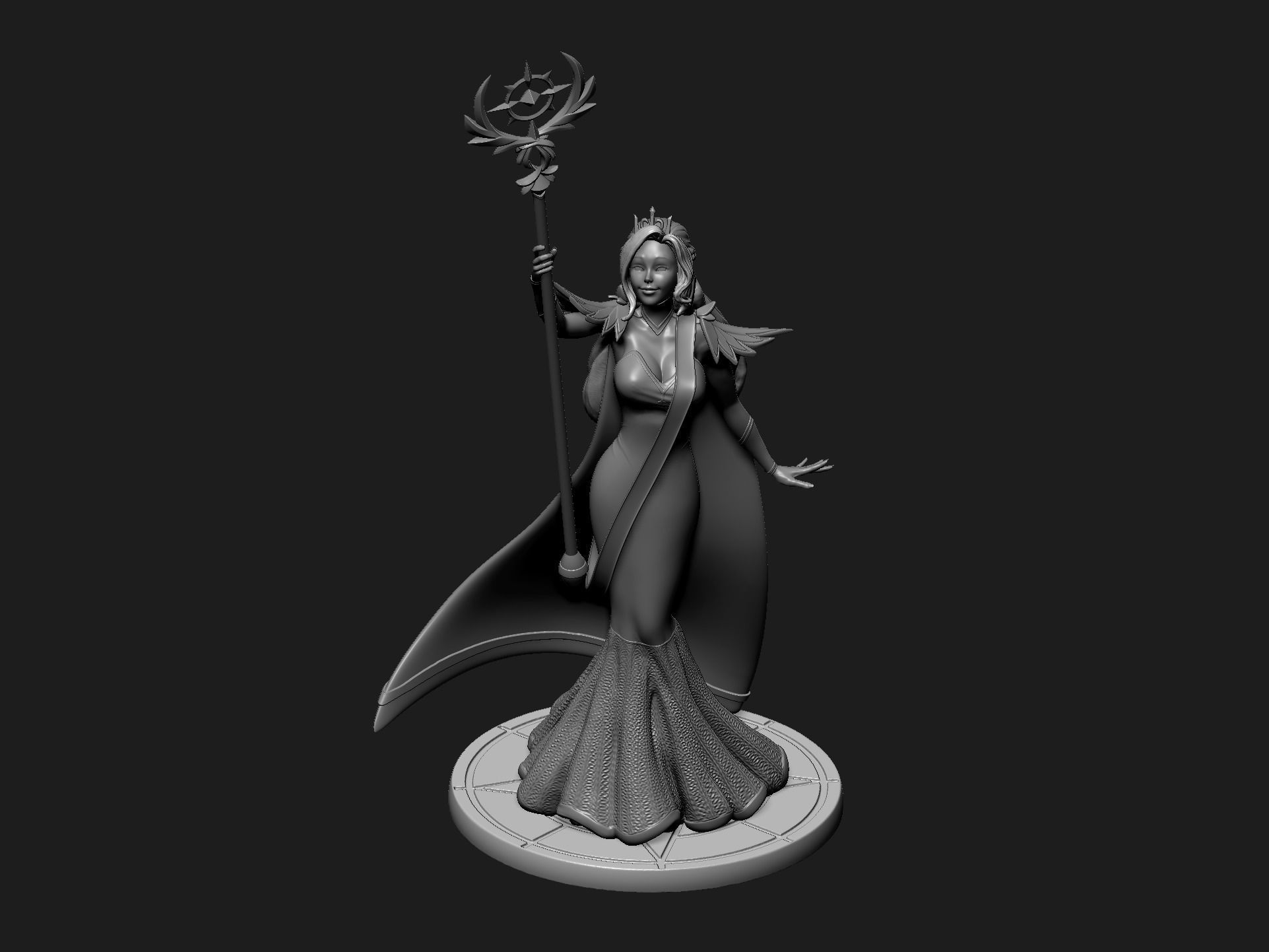 Belinda from AFK Arena 3D model_15