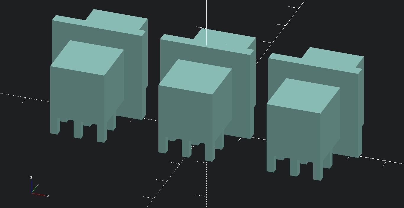 FlashForge Creator Pro Universal Reel Sleeve Stackers 3D print model_0