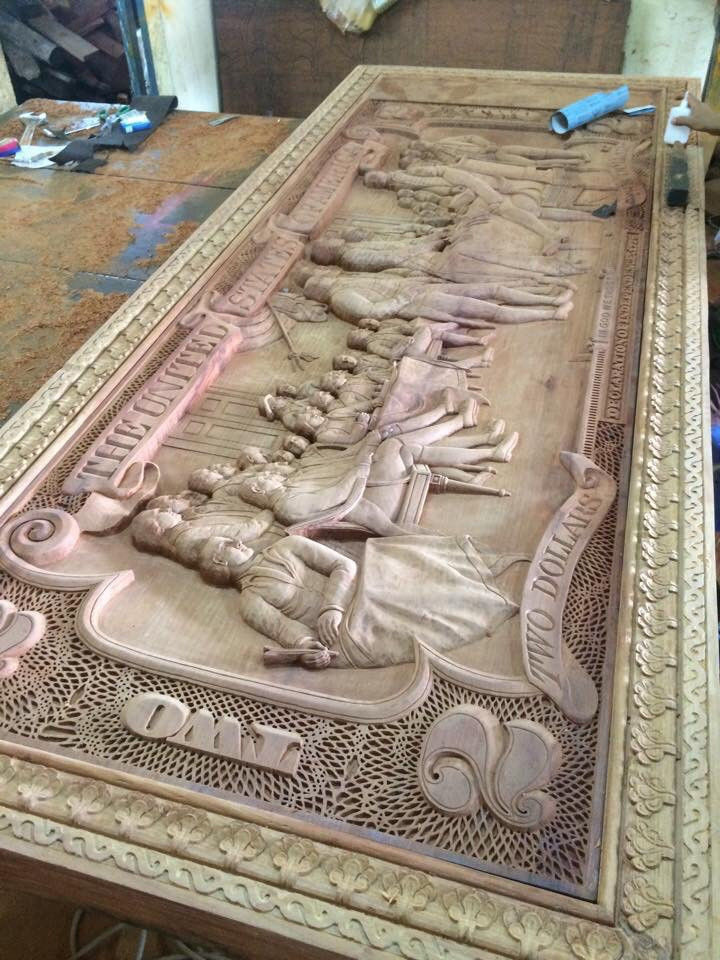 Two Dollars 1776 - 3D print model 3D print model_14