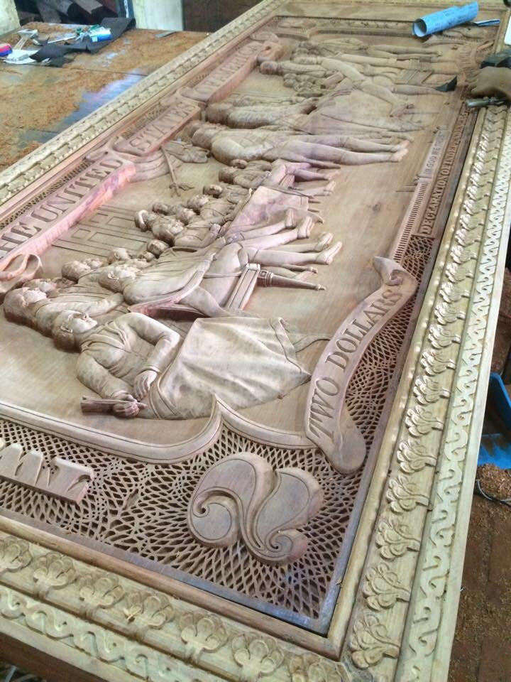 Two Dollars 1776 - 3D print model 3D print model_13