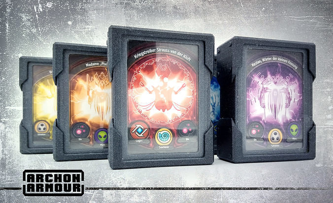 Archon Armour - A Keyforge Deckbox 3D print model