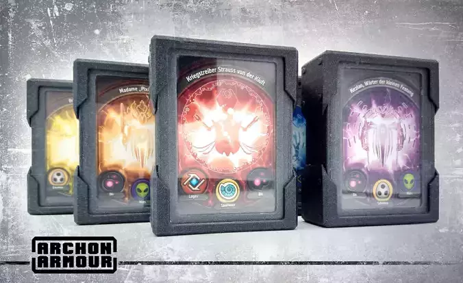 Archon Armour - A Keyforge Deckbox 3D print model