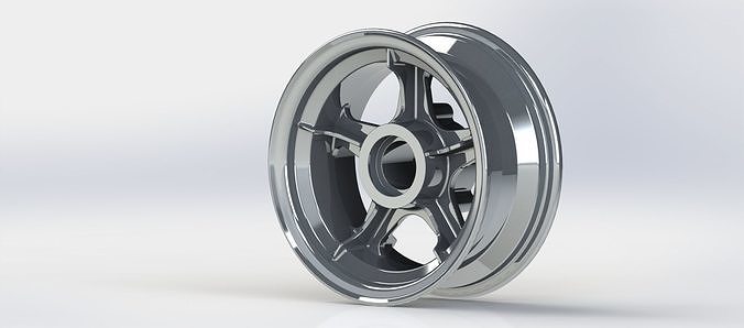 Airplane wheel drive 3D print model