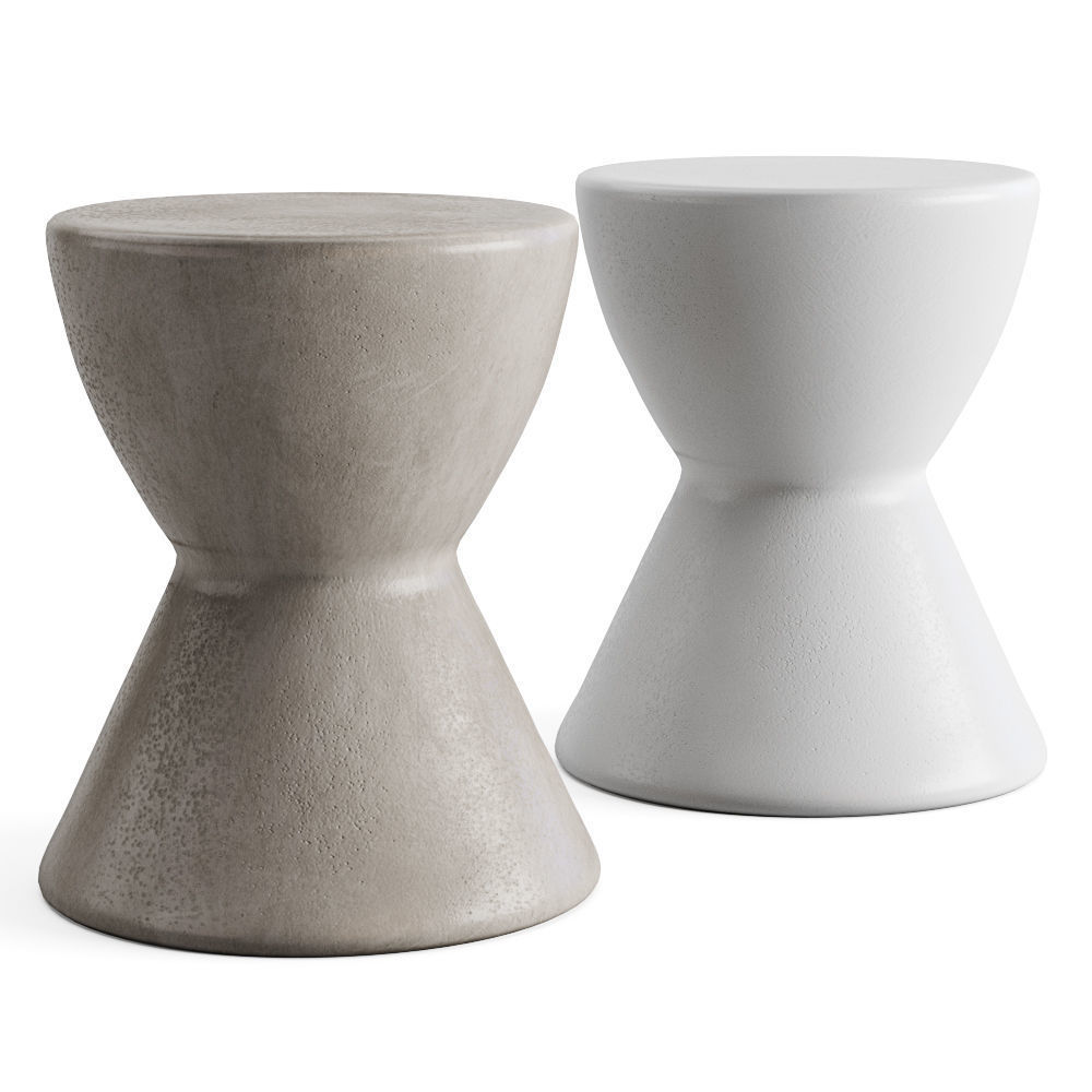 Coalwood End Table 3D model_1