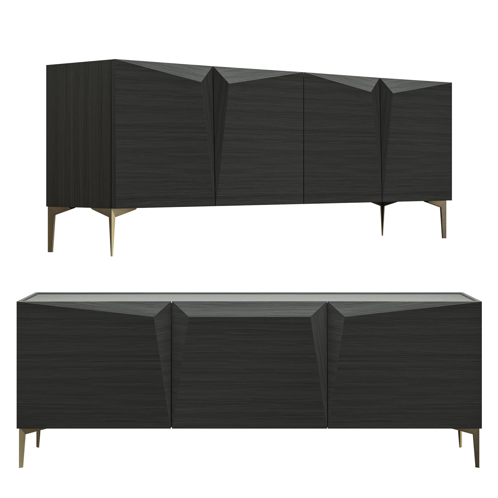 GD Arradamenti ROSA DEI VENTI storage sideboard 3D model_1